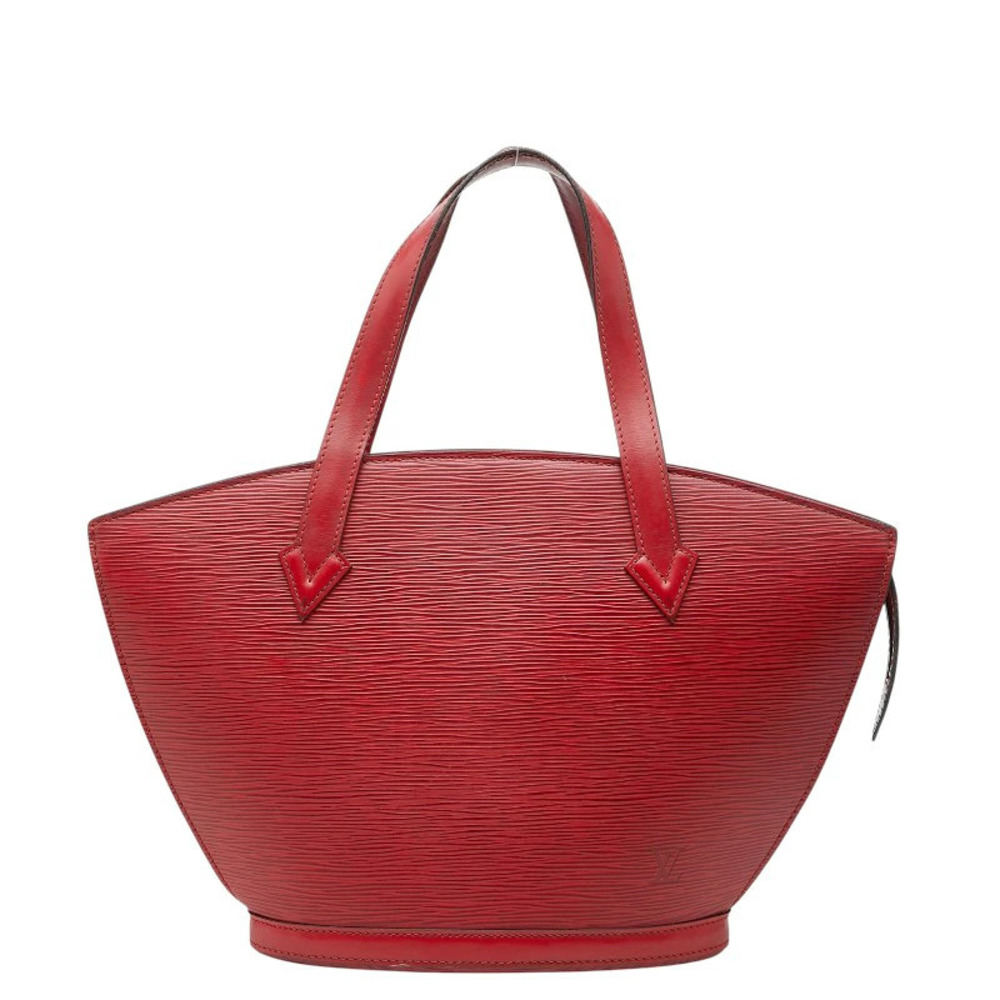 Louis Vuitton Epi Saint Jacques Handbag Castilian Red Leather